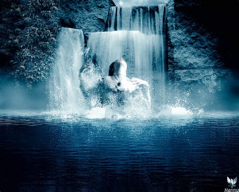 Hintergrundbilder Wasserfall Frauen Im Freien Wasser Betrachtung