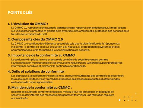 Conformit Cmmc Pour Les Contractants De S Curit Et De Renseignement