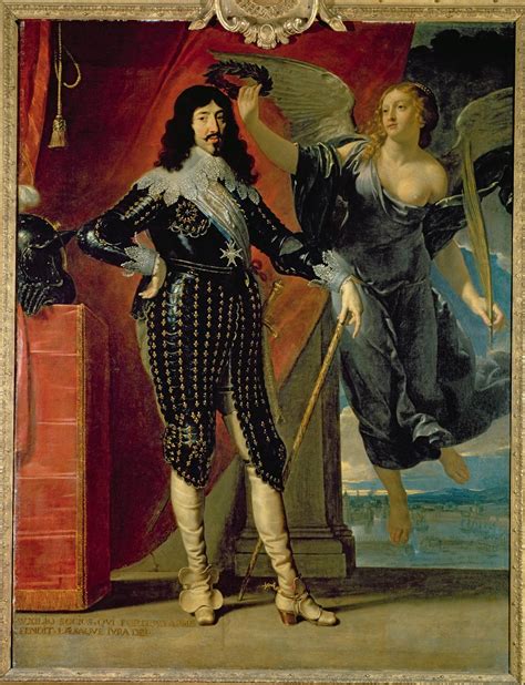 Louis XIII Crowned By Victory Siege Of La Rochelle 1628 Community