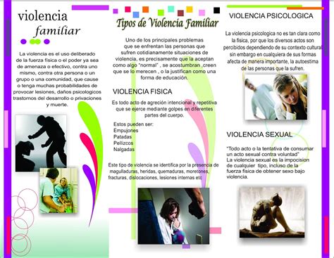 Lanzamiento Folleto Informativo Contra La Violencia Intrafamiliar