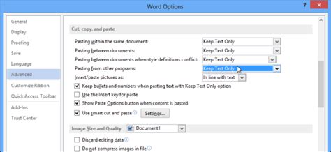 How To Change The Default Paste Setting In Microsoft Word