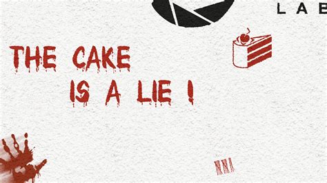 The Cake Is A Lie Wallpapers Wallpaper Cave