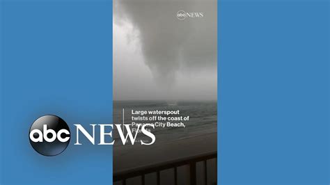 Waterspout Seen Off Coast Of Florida Youtube