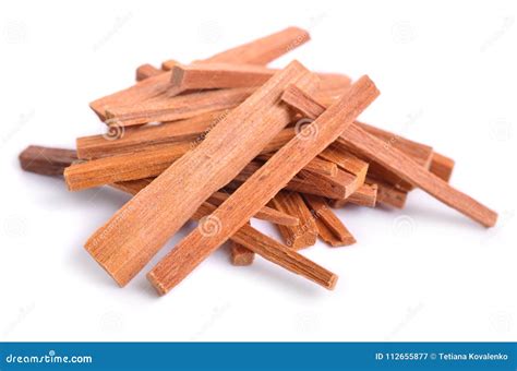 Chandan or Sandalwood Sticks Isolated Stock Image - Image of paste ...