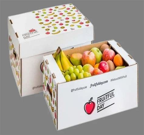 Single Wall 3 Ply Fruit Packaging Corrugated Box At 21 Piece In Bengaluru