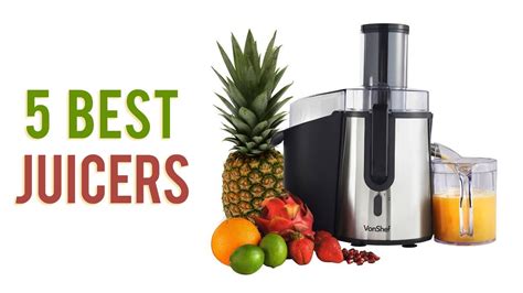 5 Best Juicers Top Juicer Reviews UPDATED YouTube