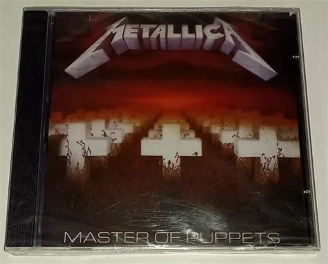 Cd Metallica Master Of Puppets Lacrado Mercadolivre