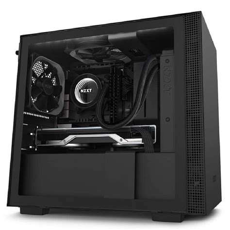 Nzxt H210i Rgb Tempered Glass Usb 31 Siyah Mini Itx Kasa Itopya