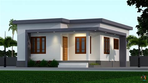 650 Sq Ft 2BHK Modern Single Storey House And Plan Below 10 Lacks