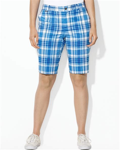 Lauren Ralph Lauren Plus Plaid Bermuda Shorts Bloomingdales