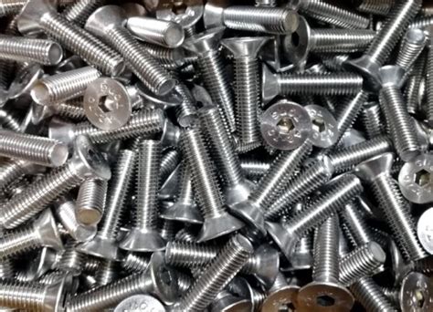 M10 Stainless Steel Csk Socket Screw Fully Threaded Core Climbing