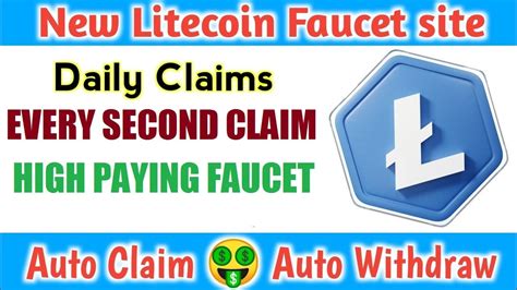 Free Earn Litecoin High Paying Faucet Daily Earn Ltc