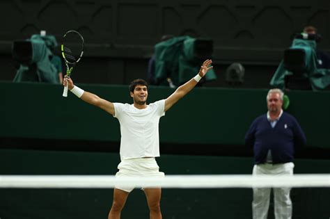 Carlos Alcaraz Into Wimbledon Quarter Finals The Championships Wimbledon Official Site By Ibm