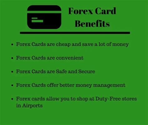 Advantages Of Forex Card And Its Benefits For Travellers