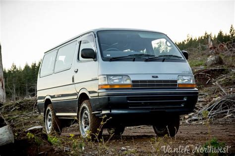 1991 TOYOTA Hiace Super Custom 4wd Van Vanlife Northwest Toyota