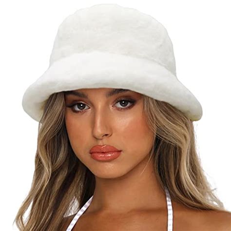 I Tested The White Fur Bucket Hat Trend And Heres Why You Need It In Your Wardrobe