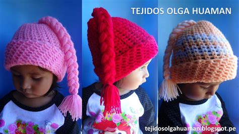 Gorro con trenza para bebe o niña tejido a crochet FÁCIL DE TEJER YouTube