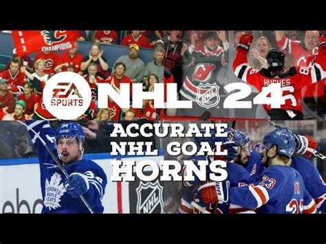 Nhl With Accurate Goal Horns Youtube