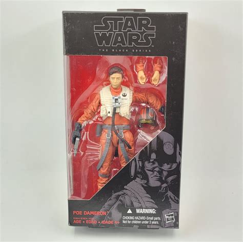 Star Wars Black Series 6 Inch 07 Poe Dameron Rebel X Wing Pilot Xpress Collectables