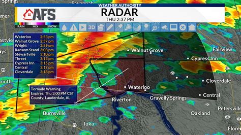 Danielle Dozier News 19 On Twitter Tornado Warning For Western