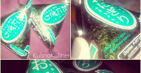 Kulino Kuliner: THE VENUE: Onigiri Indomaret