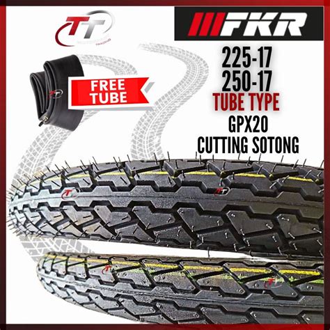 Free Tube Fkr 225 17 250 17 225 250 17 Sotong Tayar Tyre Tyres Roda