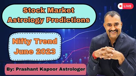 Stock Market Astrology Predictions Nifty Trend June 2023 Prashant