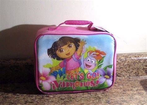 Dora The Explorer Lunch Box Soft Sided Insulated New 1931799571