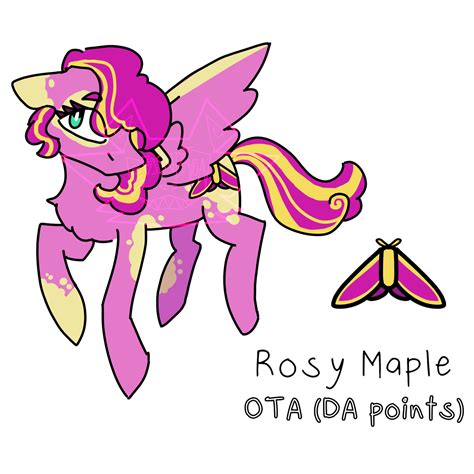 Rosy Maple Open Mlp Adopt Ota By Peggsnbacon On Deviantart