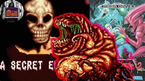 Splatterhouse Mega Drive Eng Intro Gameplay Part