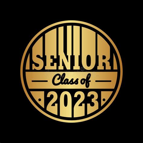 Senior Class Of 2023 Vector Design Template Vector And Illustration