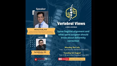 Spine Sagittal Alignment And What Spine Surgeon Should Know About