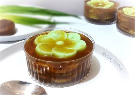 Resep Puding Pandan Kelapa Muda Oleh Elia Wahid Cookpad