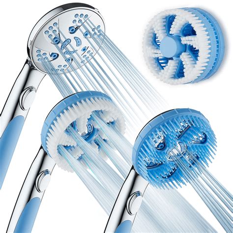 AquaCare 4-in-1 Aquassage Shower Head - High Pressure 10-mode Hand ...