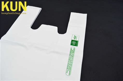 Kun Plastic Bag Company Biodegradable Plastic T Shirt Bags Kun