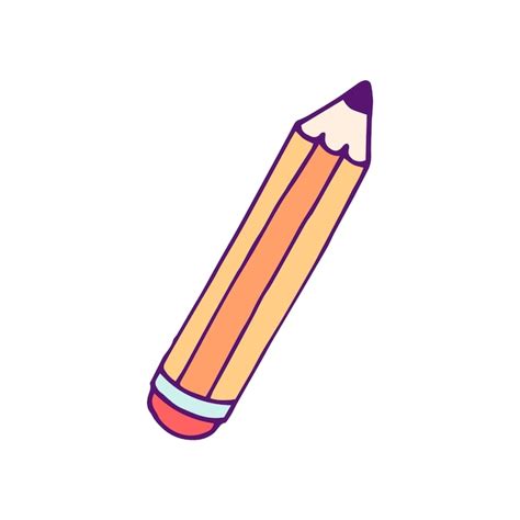 Black Pencil Cartoon Images - Free Download on Freepik