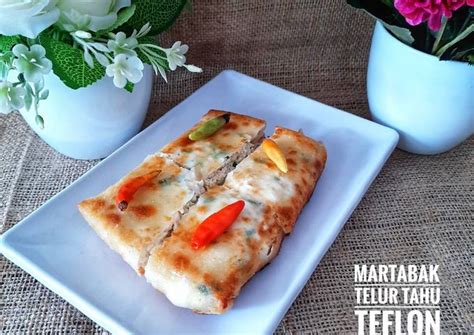 Resep Martabak Telur Tahu Teflon Oleh Minie Nora Mnkitchen Cookpad