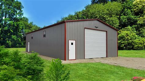 X X Metal Garage Vertical Roof Eagle Carports