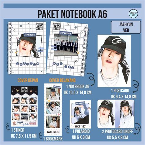 Jual PAKET HEMAT NOTEBOOK NCT 127 WALK UNOFFICIAL FANKIT NOTEBOOK NCT