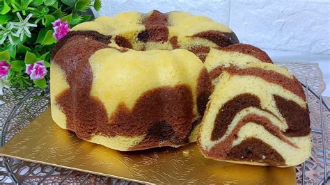 Enak Banget Buatnya Mudah Cocok Untuk Pemula Resep Marmer Cake