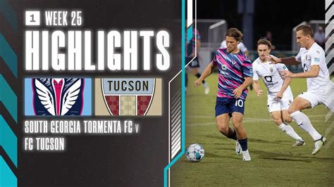 South Georgia Tormenta Fc Vs Fc Tucson Game Highlights 9 16 2022