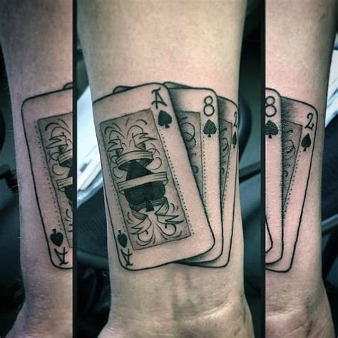 Playing Card Tattoos For Men