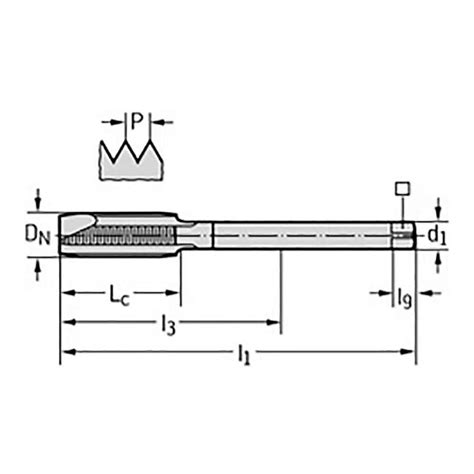 Walter Prototyp Spiral Point Tap Mf X Thread Metric Fine