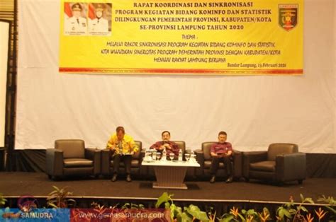 Sinergi Program Egovernment Dinas Kominfotik Provinsi Lampung Gelar