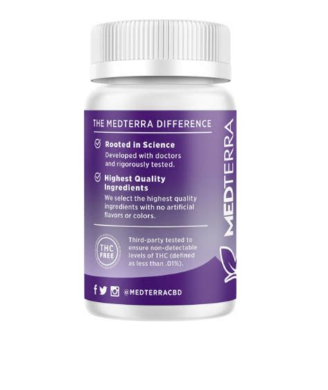 MedTerra – CBD Gel Capsules – Hemp World