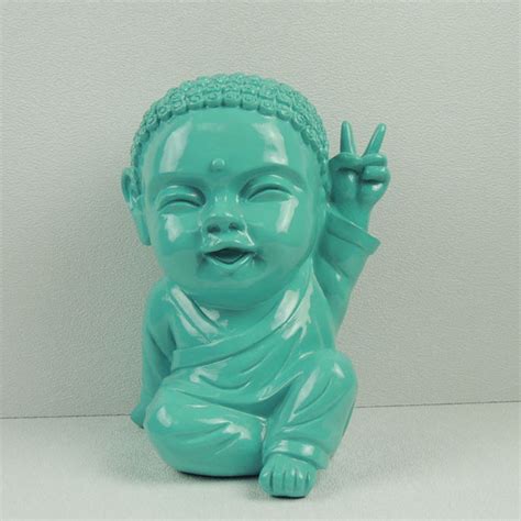 Handmade Resin Cute Baby Buddha Statue China Baby Buddha Statue And