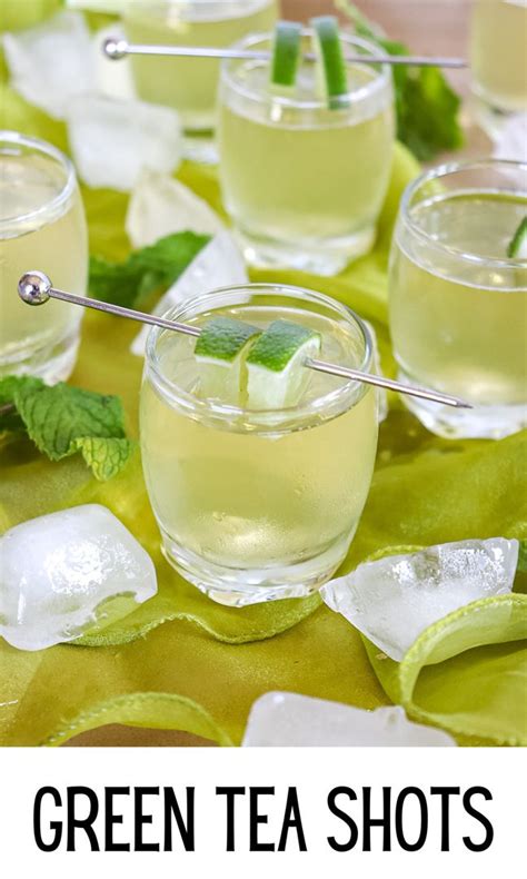 Green Tea Shots Recipe Razzle Dazzle Life Is Shot Recipes Shots