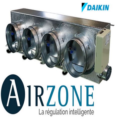 Pack Airzone Easyzone avec Plénums de Soufflage et Reprise pour DAIKIN