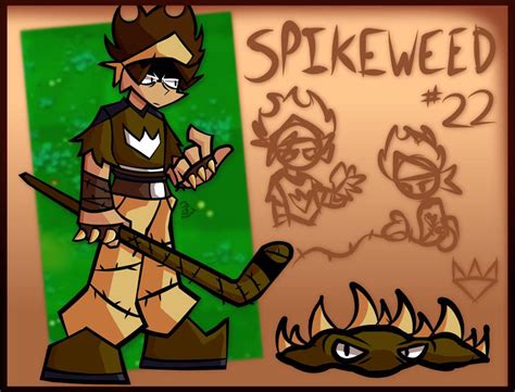 Humanized Spikeweed Pvz By Andrickarts On Deviantart