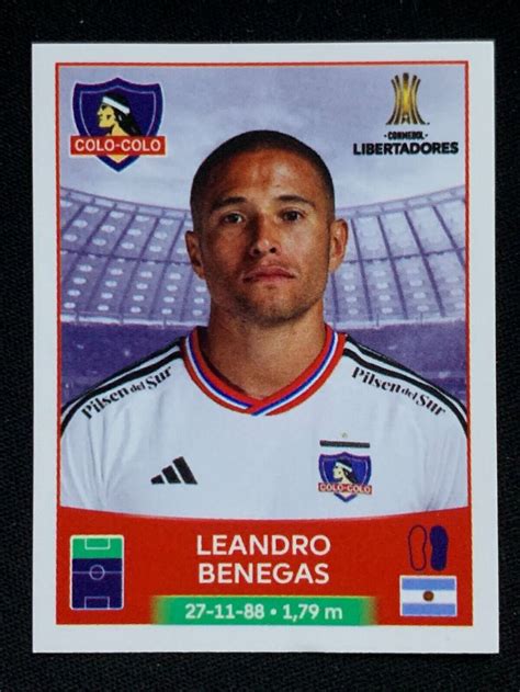 Panini Conmebol Copa Libertadores Sticker Leandro Benegas